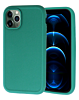 Dual Layer Serrated Case - DARK GREEN for iPhone 12 Pro Max (Only Ground Shipping)