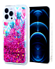 Liquid Quicksand Glitter Cover Case - Style 4 for iPhone 12 Pro Max (Only Ground Shipping)