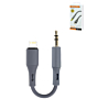 Silicone Wire USB-L to AUX (Only Ground Shipping)