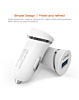 USB A Car Charger with USB A-C Charging Cable (3ft) (12W) (Only Ground Shipping)