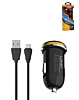 LDNIO DLC-22 2USB Car Charger with Micro USB Cable (BLACK) (3ft) (10W) (Only Ground Shipping)