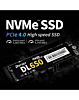 Derlar M.2 NVME PCIe 4.0 2280 512GB SSD Solid State Drive