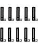 Ear Mesh for iPhone XS Max / XS / X (Pack of 10)
