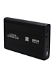 3.5" HDD Metal Case with 12V 2A Adapter USB 3.0 (Only Ground Shipping)