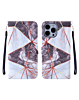 Marble Design Leather Wallet Case with Card Slot - Style 2 for iPhone 12 Pro Max (Only Ground Shipping)