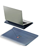 EVO Laptop & iPad 15" Sleeve Pouch Bag - DARK BLUE (Only Ground Shipping)