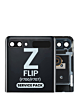 Outer OLED Assembly with Frame for Galaxy Z Flip 4G (F700) / Z Flip 5G (F707) (MIRROR BLACK) (Service Pack)