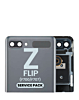 Outer OLED Assembly with Frame for Galaxy Z Flip 4G (F700) / Z Flip 5G (F707) (MYSTIC GRAY) (Service Pack)