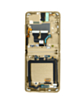 OLED Assembly with Frame for Galaxy Z Flip 4G F700 2020 (MIRROR GOLD) (Premium)