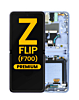 OLED Assembly with Frame for Galaxy Z Flip 4G F700 2020 (MIRROR PURPLE) (Premium)