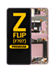 OLED Assembly with Frame for Galaxy Z Flip 5G F707 2020 (MYSTIC BRONZE) (Premium)