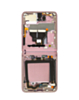 OLED Assembly with Frame for Galaxy Z Flip 5G F707 2020 (MYSTIC BRONZE) (Premium)