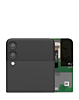 Outer OLED Assembly without Frame for Galaxy Z Flip 3 F711 (BLACK) (Service Pack)