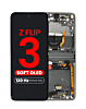 OLED Assembly with Frame for Galaxy Z Flip 3 F711 (BLACK) (US & International) (Aftermarket Pro OLED / 120HZ)