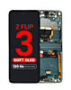 OLED Assembly with Frame for Galaxy Z Flip 3 F711 (GREEN) (US & International) (Aftermarket Pro OLED / 120HZ)