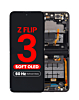 OLED Assembly with Frame for Galaxy Z Flip 3 F711 (BLACK) (US & International) (Aftermarket OLED / 60HZ)