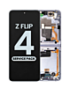 OLED Assembly with Frame for Galaxy Z Flip 4 F721 (BLUE) (US and International) (Service Pack)