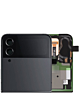 Outer OLED Assembly without Frame for Galaxy Z Flip 4 F721 (BLACK) (Service Pack)