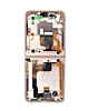 OLED Assembly with Frame for Galaxy Z Flip 4 F721 (PINK GOLD) (US and International) (Service Pack)