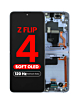 OLED Assembly with Frame for Galaxy Z Flip 4 F721 (BLUE) (US & International) (Aftermarket Pro OLED / 120HZ)