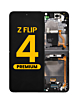 OLED Assembly with Frame for Galaxy Z Flip 4 F721 (BLACK / BOSPOKE NAVY) (US and International) (Premium)
