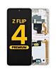 OLED Assembly with Frame for Galaxy Z Flip 4 F721 (CREAM) (US and International) (Premium)