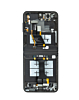 OLED Assembly with Frame for Galaxy Z Flip 5 F731 (GRAPHITE) (US & International) (Aftermarket Pro OLED / 120HZ)