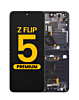 OLED Assembly with Frame for Galaxy Z Flip 5 F731 (GRAPHITE) (US and International) (Premium)