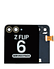Outer OLED Assembly without Frame for Galaxy Z Flip 6 F741 (YELLOW) (Service Pack)