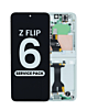 OLED Assembly with Frame for Galaxy Z Flip 6 F741 (SILVER SHADOW) (US & International) (Service Pack)