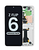 OLED Assembly with Frame for Galaxy Z Flip 6 F741 (WHITE) (US & International) (Service Pack)