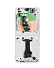 OLED Assembly with Frame for Galaxy Z Flip 6 F741 (WHITE) (US & International) (Service Pack)
