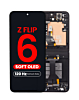 OLED Assembly with Frame for Galaxy Z Flip 6 F741 (BLACK) (US & International) (Aftermarket Pro OLED / 120HZ)