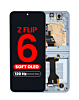 OLED Assembly with Frame for Galaxy Z Flip 6 F741 (BLUE) (US & International) (Aftermarket Pro OLED / 120HZ)