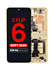 OLED Assembly with Frame for Galaxy Z Flip 6 F741 (YELLOW) (US & International) (Aftermarket Pro OLED / 120HZ)