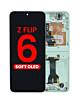 OLED Assembly with Frame for Galaxy Z Flip 6 F741 (MINT) (US & International) (Aftermarket OLED)