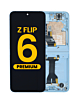 OLED Assembly with Frame for Galaxy Z Flip 6 F741 (BLUE) (US & International) (Premium)