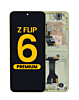 OLED Assembly with Frame for Galaxy Z Flip 6 F741 (YELLOW) (US & International) (Premium)