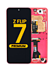OLED Assembly with Frame for Galaxy Z Flip 7 F766 (CORAL RED) (US & International) (Premium)
