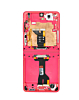 OLED Assembly with Frame for Galaxy Z Flip 7 F766 (CORAL RED) (US & International) (Premium)