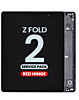 OLED Assembly with Frame for Galaxy Z Fold 2 F916U (MYSTIC BLACK w/ RED HINGE) (Service Pack)