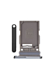 Single Sim Card Tray for Galaxy Z Fold 4 F936 (PHANTOM BLACK)