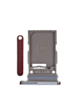 Galaxy Z Fold 4 F936 Single Sim Card Tray (BURGUNDY)