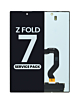 Outer OLED Assembly without Frame for Galaxy Z Fold 7 F966 (Service Pack)
