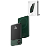 Magnetic Wireless Power Bank with LED Display (GREEN) (10000 mAh) (Only Ground Shipping)