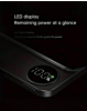 Magnetic Wireless Power Bank with LED Display (PURPLE) (10000 mAh) (Only Ground Shipping)