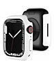 iWatch 41mm Hard PC Bumper Case with Tempered Glass - WHITE (Only Ground Shipping)