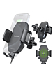 Esoulk Wireless Charger Air Vent Car Mount (BLACK) (15W) (Only Ground Shipping)