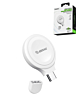 Esoulk Convenient Magnetic Wireless Charger for Smart Watch - WHITE (Only Ground Shipping)