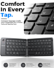 VEN-DENS VD-KB001 Foldable Wireless Keyboard (BLACK) (Only Ground Shipping)